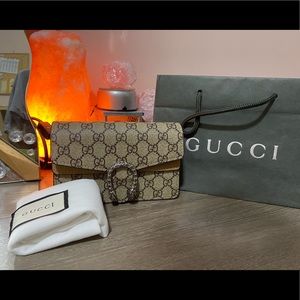 Gucci super mini dionysus chain bag